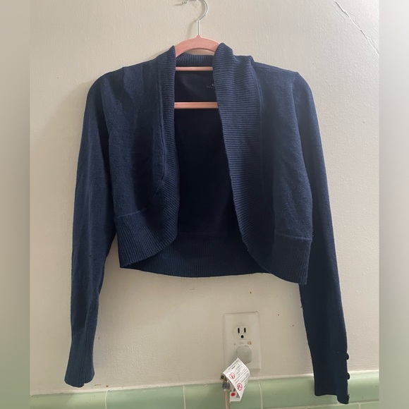 Collectif *heavy wear* navy Jean sweater - Picture 1 of 8